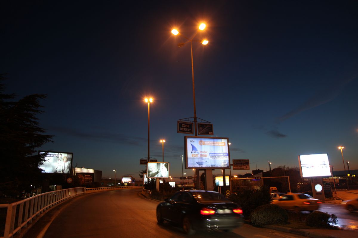 Durukan Advertising Ataturk Airport Sign A-14