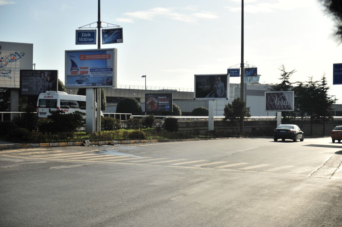Durukan Advertising Ataturk Airport Sign A-14