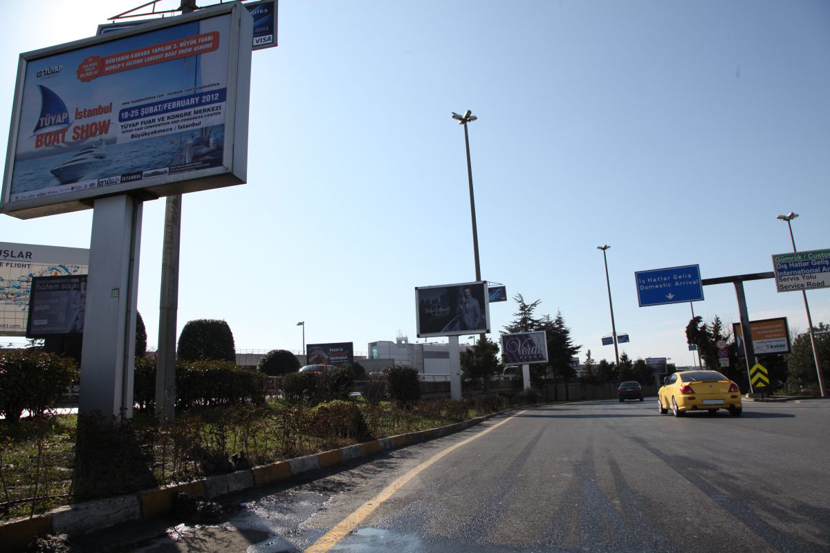 Durukan Advertising Ataturk Airport Sign A-15