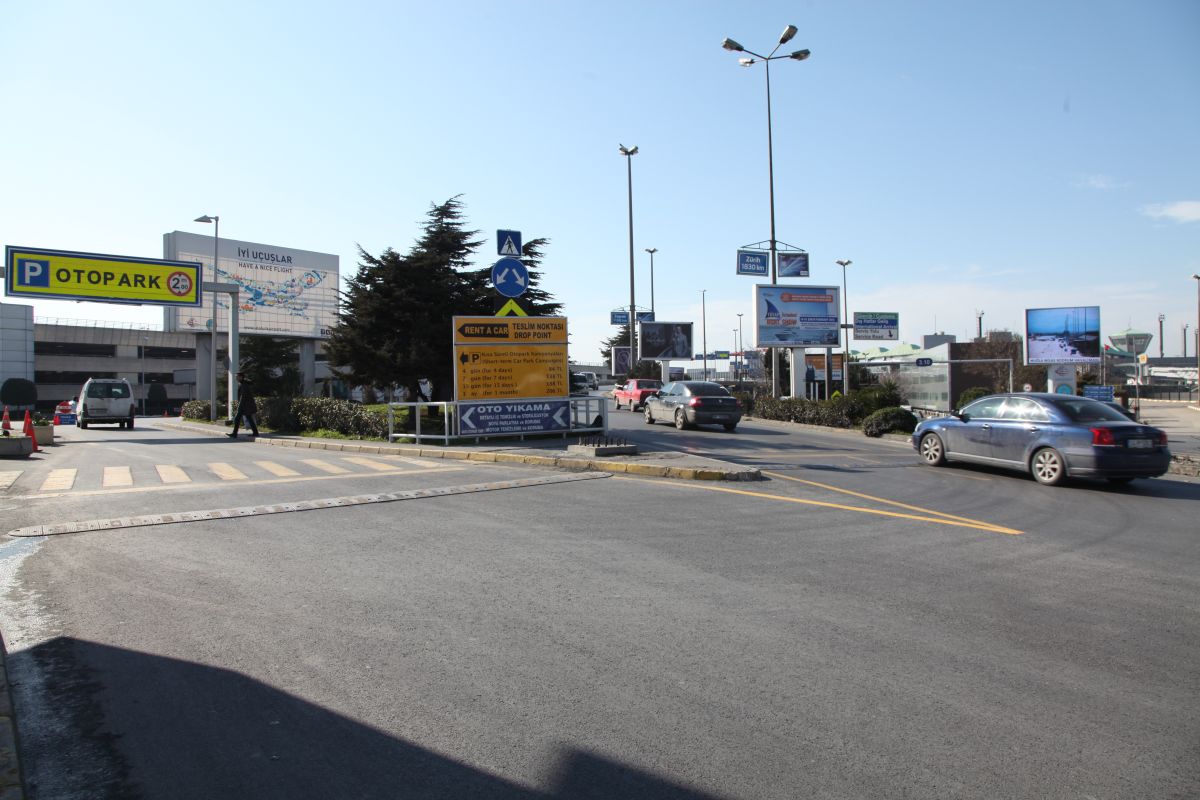 Durukan Advertising Ataturk Airport Sign A-15