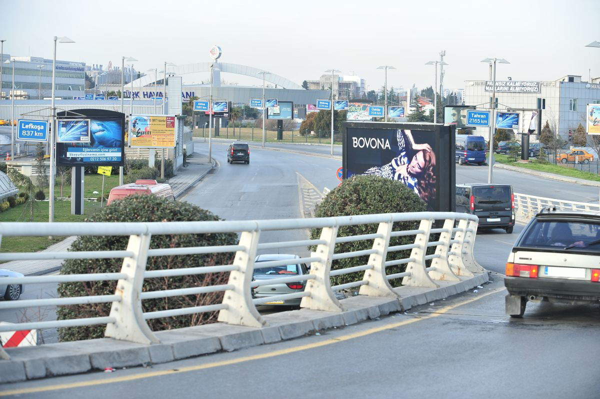 Durukan Advertising Ataturk Airport Sign A-21