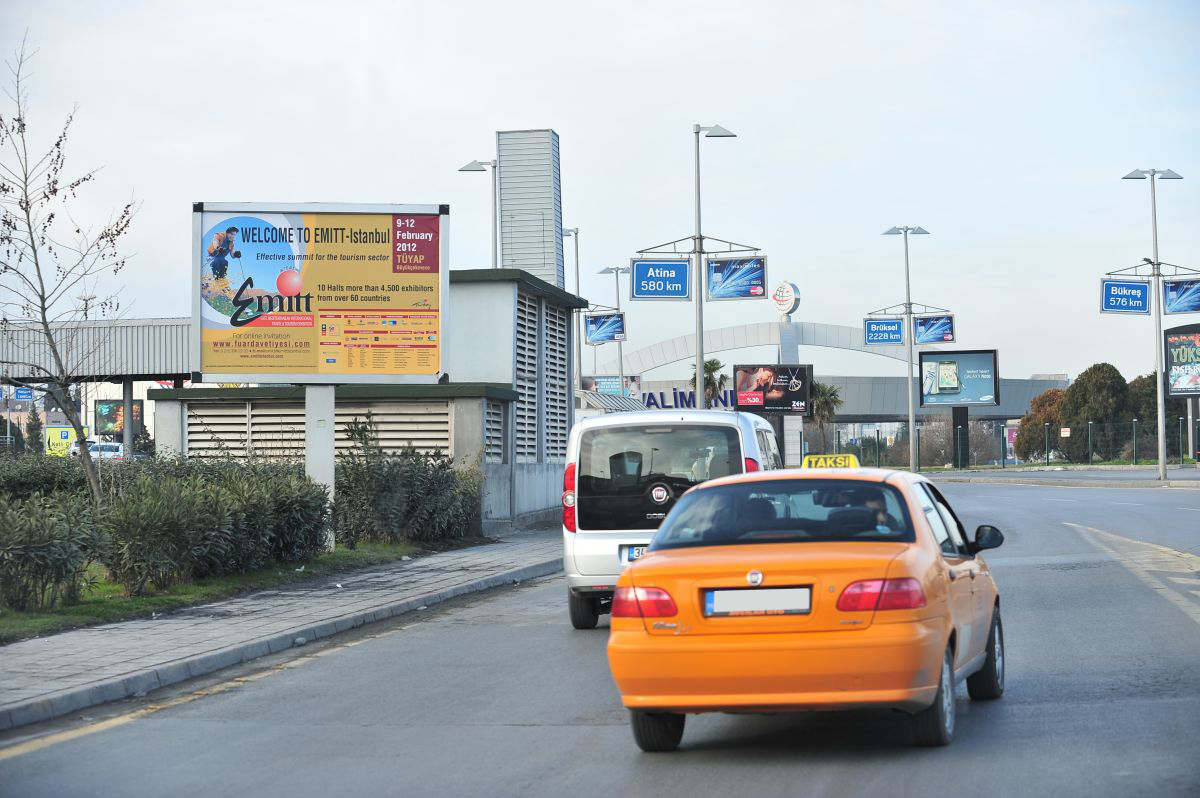 Durukan Advertising Ataturk Airport Sign A-21