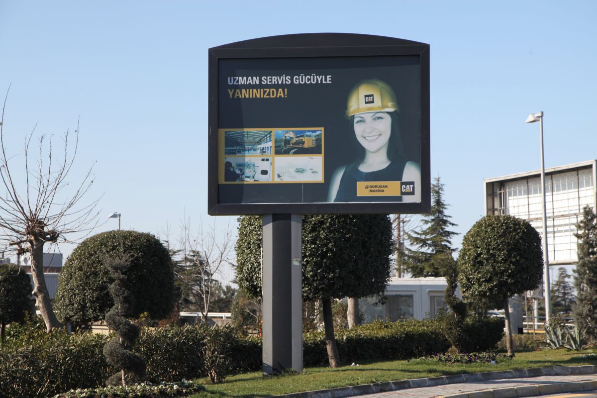 Durukan Advertising Ataturk Airport Sign A-23
