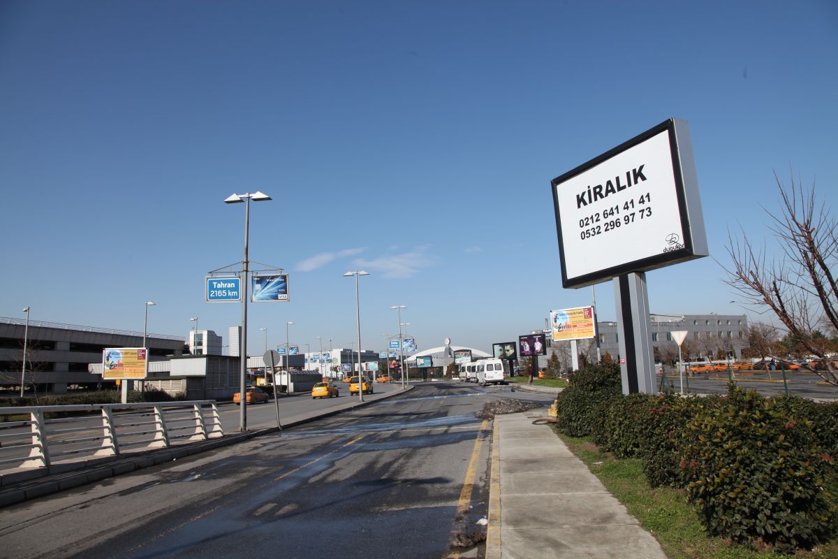 Durukan Advertising Ataturk Airport Sign A-28