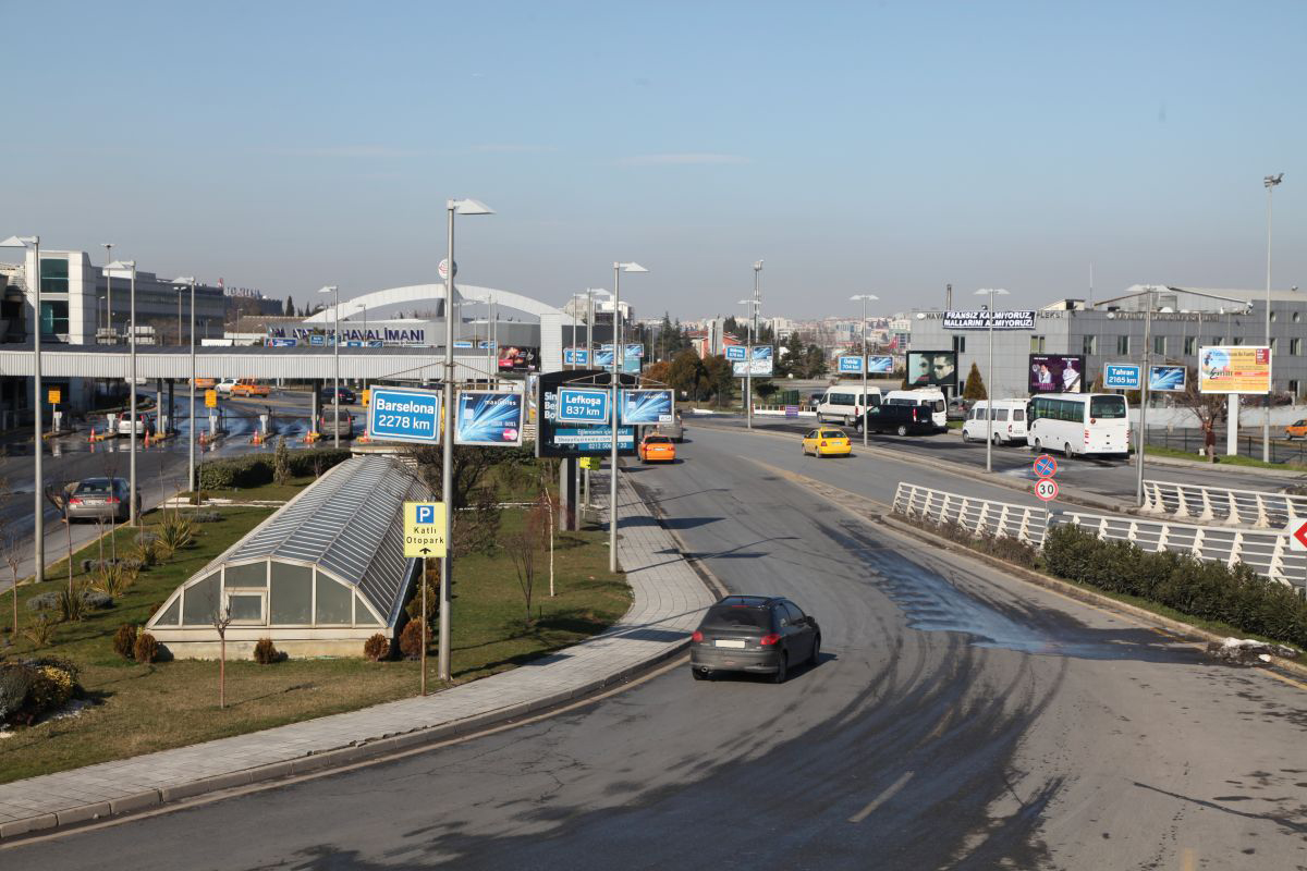Durukan Advertising Ataturk Airport Sign A-29