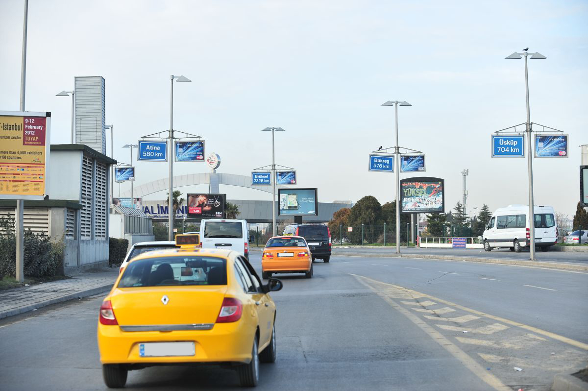 Durukan Advertising Ataturk Airport Sign A-30