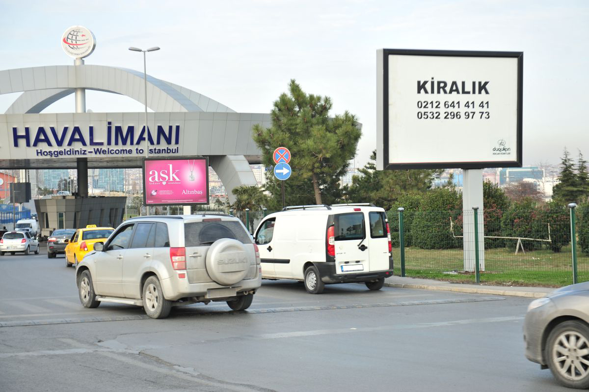 Durukan Advertising Ataturk Airport Sign A-33