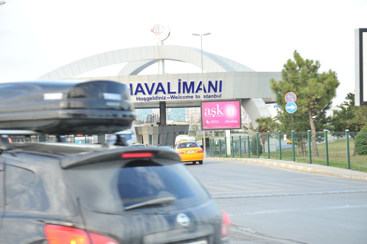 Durukan Advertising Ataturk Airport Sign A-34